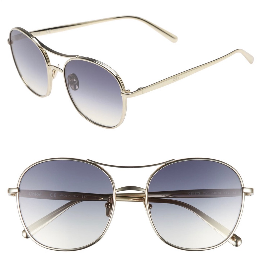 Chloe Round Nola sunglasses